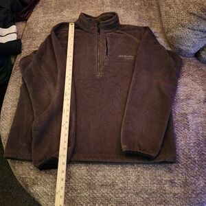 Men's XXL Columbia titanium zip up